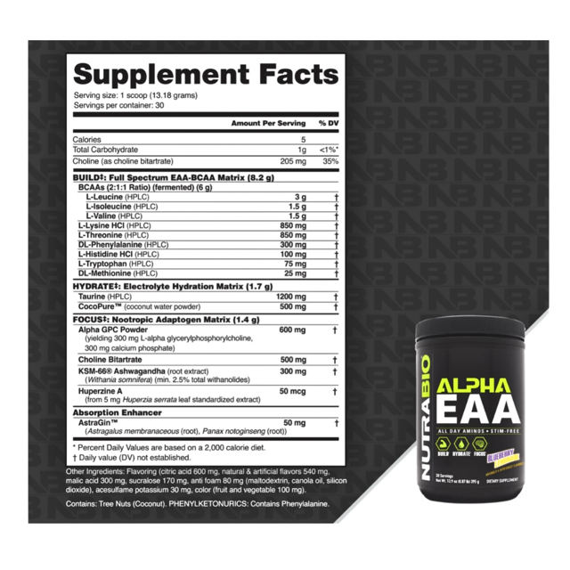 Nutrabio Alpha EAA