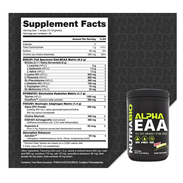 Nutrabio Alpha EAA