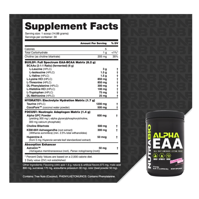 Nutrabio Alpha EAA