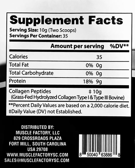 Muscle Factory Collagen Peptides