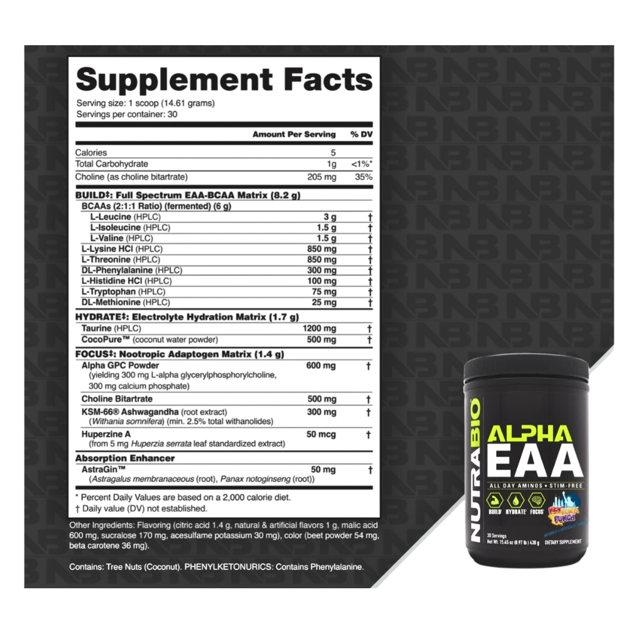 Nutrabio Alpha EAA