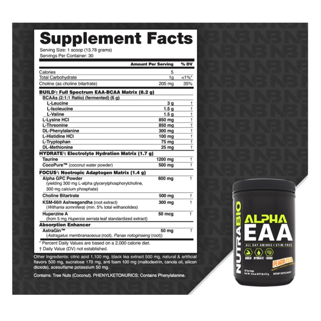 Nutrabio Alpha EAA