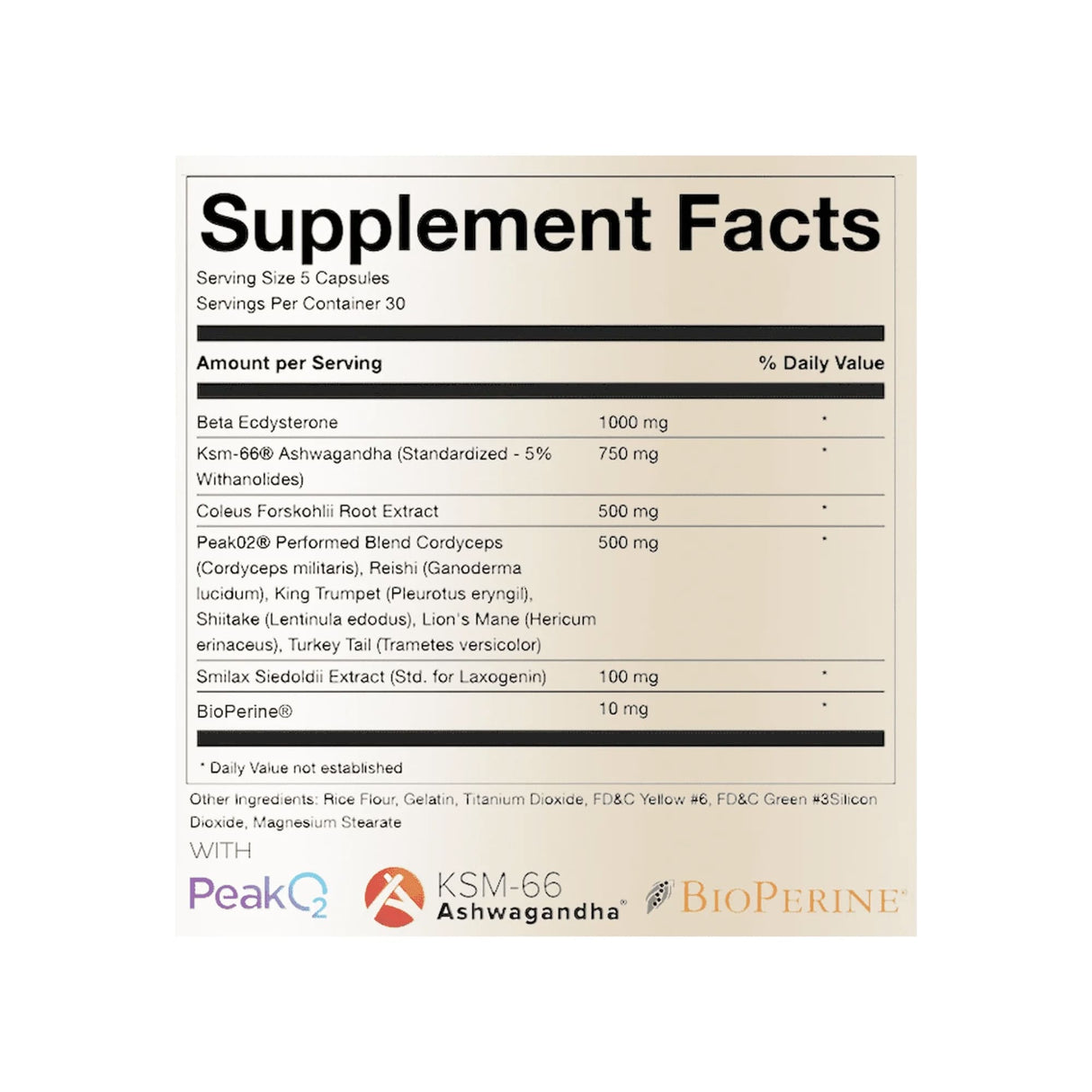 Chemical BE - Beta Ecdysterone by Chaos and Pain - MUSCLE FACTORY