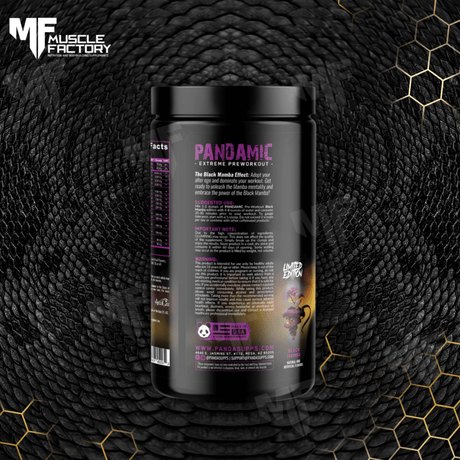 Panda Supps Black Mamba Limited Edition - MUSCLE FACTORY