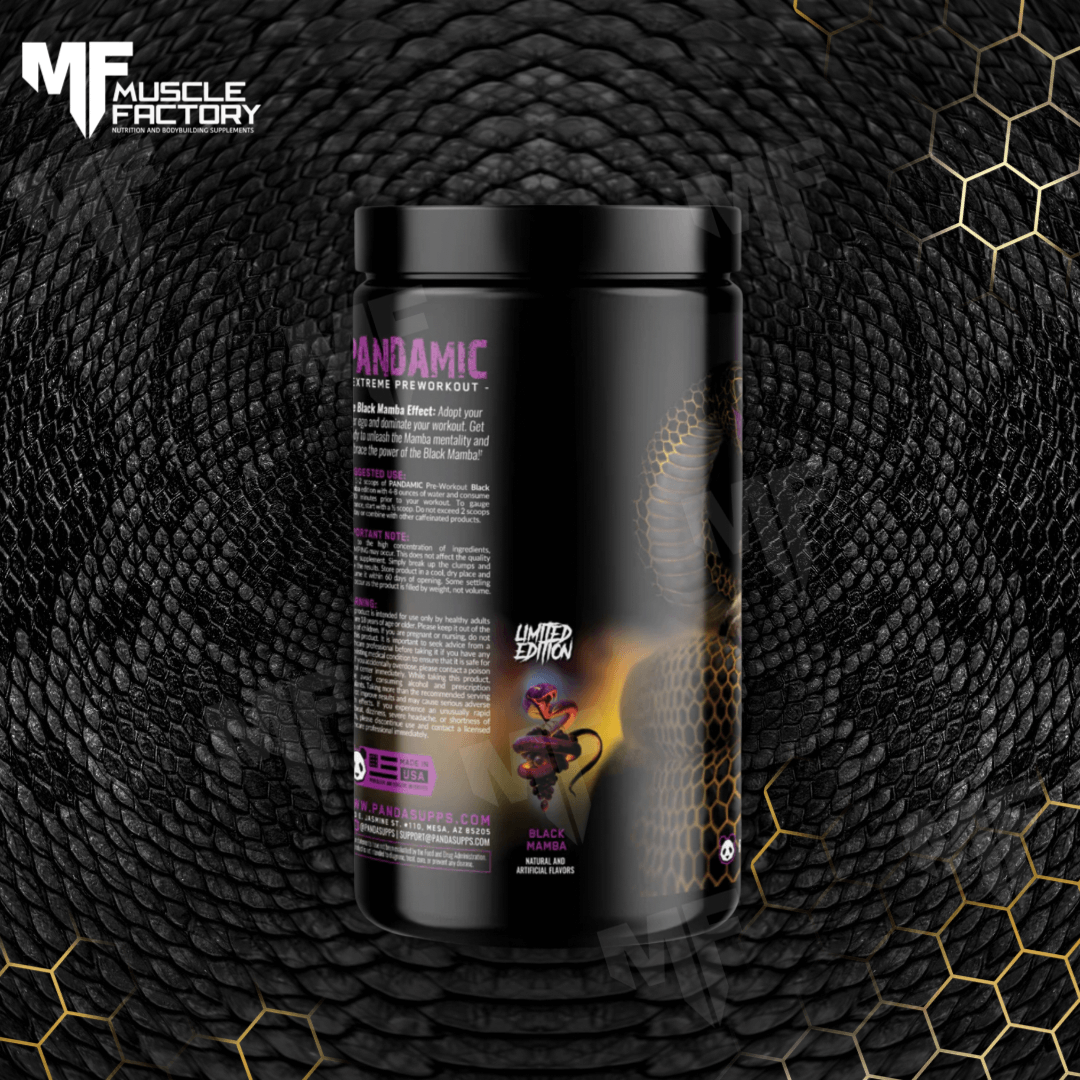 Panda Supps Black Mamba Limited Edition - MUSCLE FACTORY