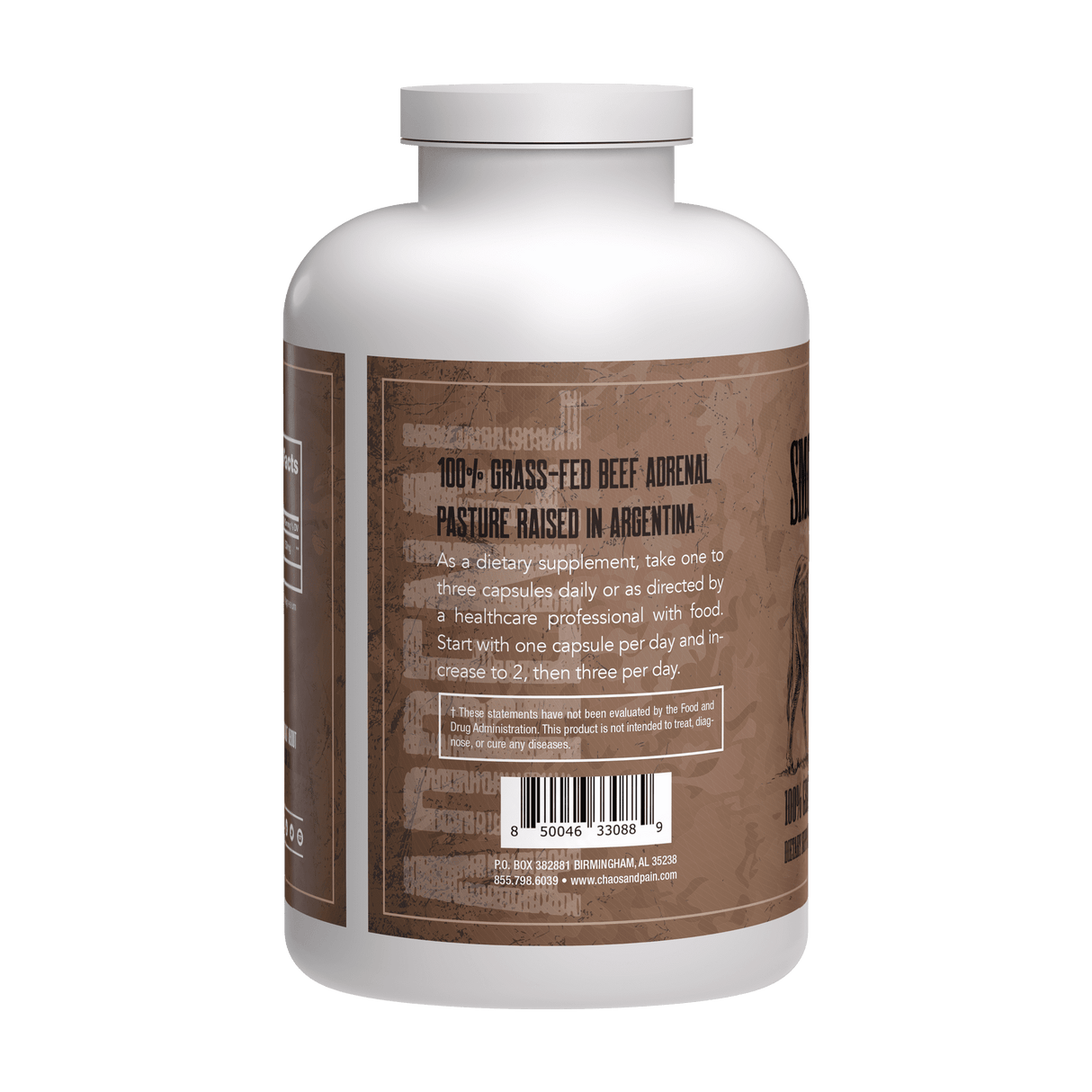 ADRENAL - GRASS-FED BEEF - Muscle Factory, LLC