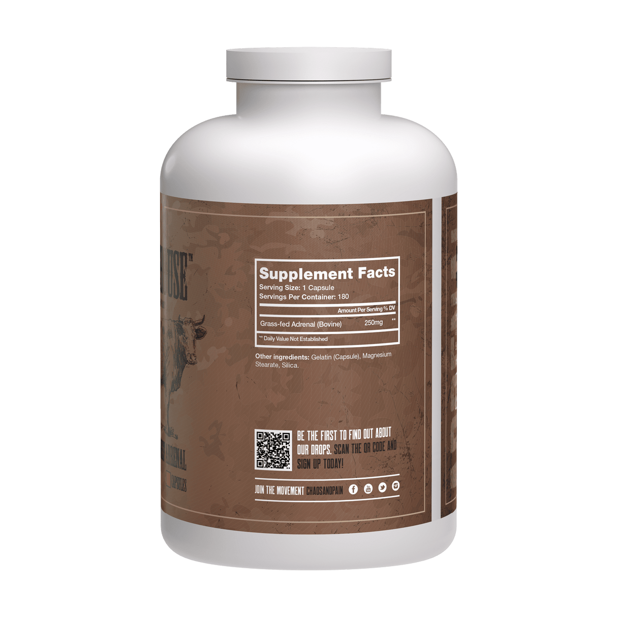 ADRENAL - GRASS-FED BEEF - Muscle Factory, LLC