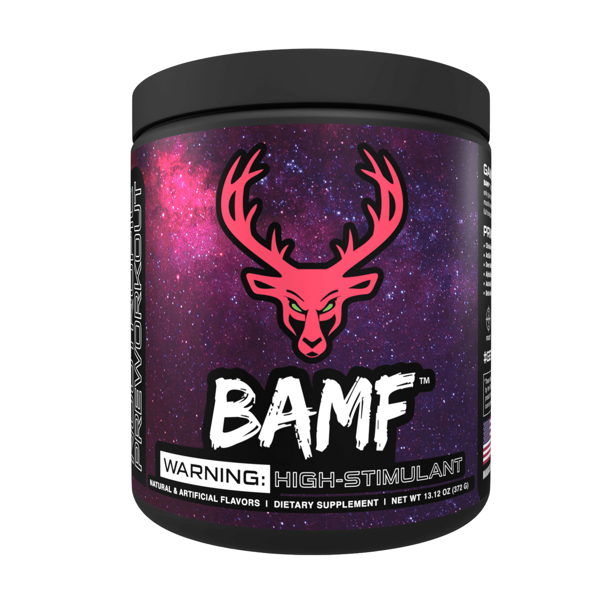 BAMF High Stimulant Nootropic Pre-Workout - Muscle Factory, LLC