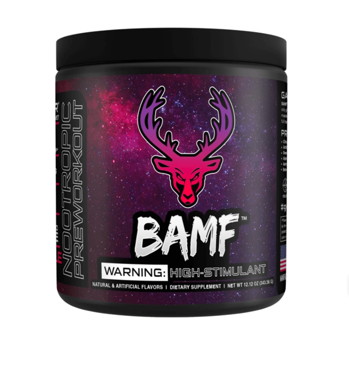 BAMF High Stimulant Nootropic Pre-Workout - Muscle Factory, LLC