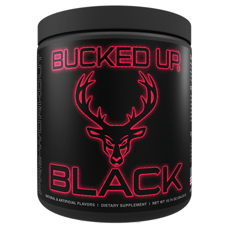 BLACK Pre-Workout - Bucked Up - Muscle Factory, LLC