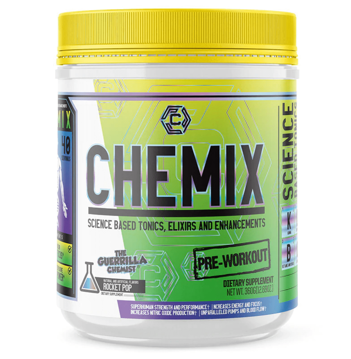 Chemix Pre-Workout by the Guerrilla Chemist - Muscle Factory, LLC