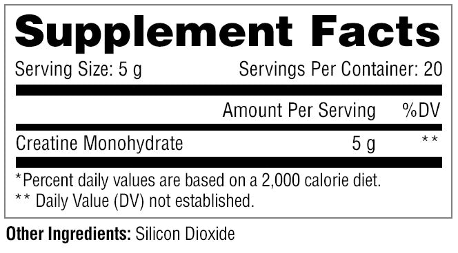 Creatine by Metabolic Nutrition - Muscle Factory, LLC