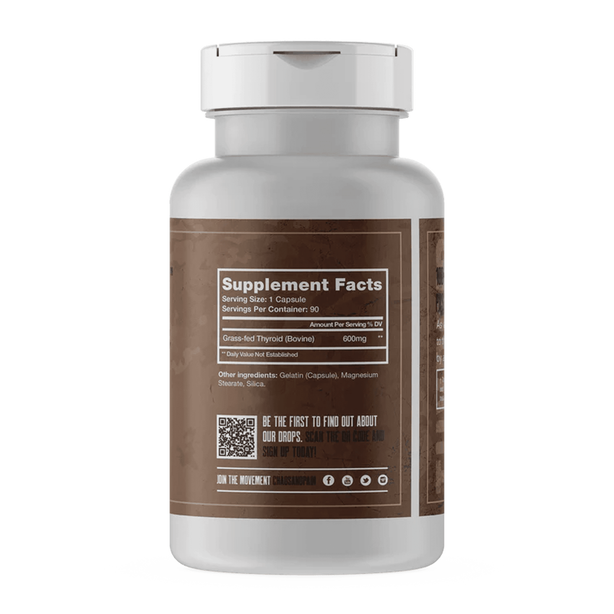 Desiccated Beef Thyroid - Muscle Factory, LLC