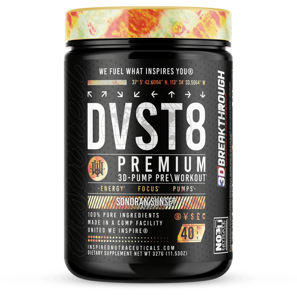 DVST8 Global™ Pre-Workout - Muscle Factory, LLC