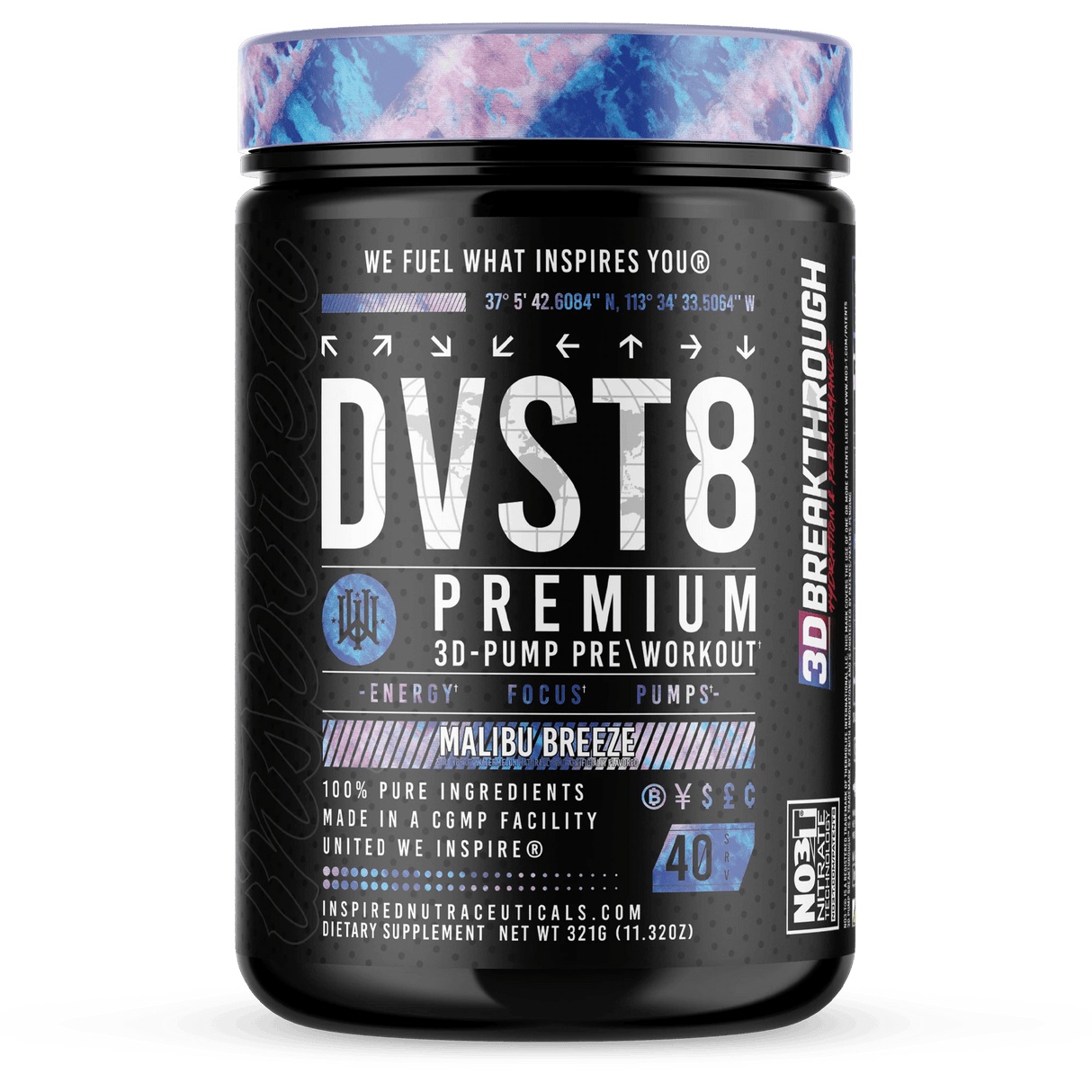 DVST8 Global™ Pre-Workout - Muscle Factory, LLC