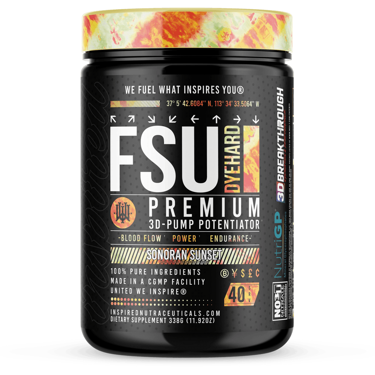 FSU Dyehard™ Non-Stim Pump Pre Workout - Muscle Factory, LLC