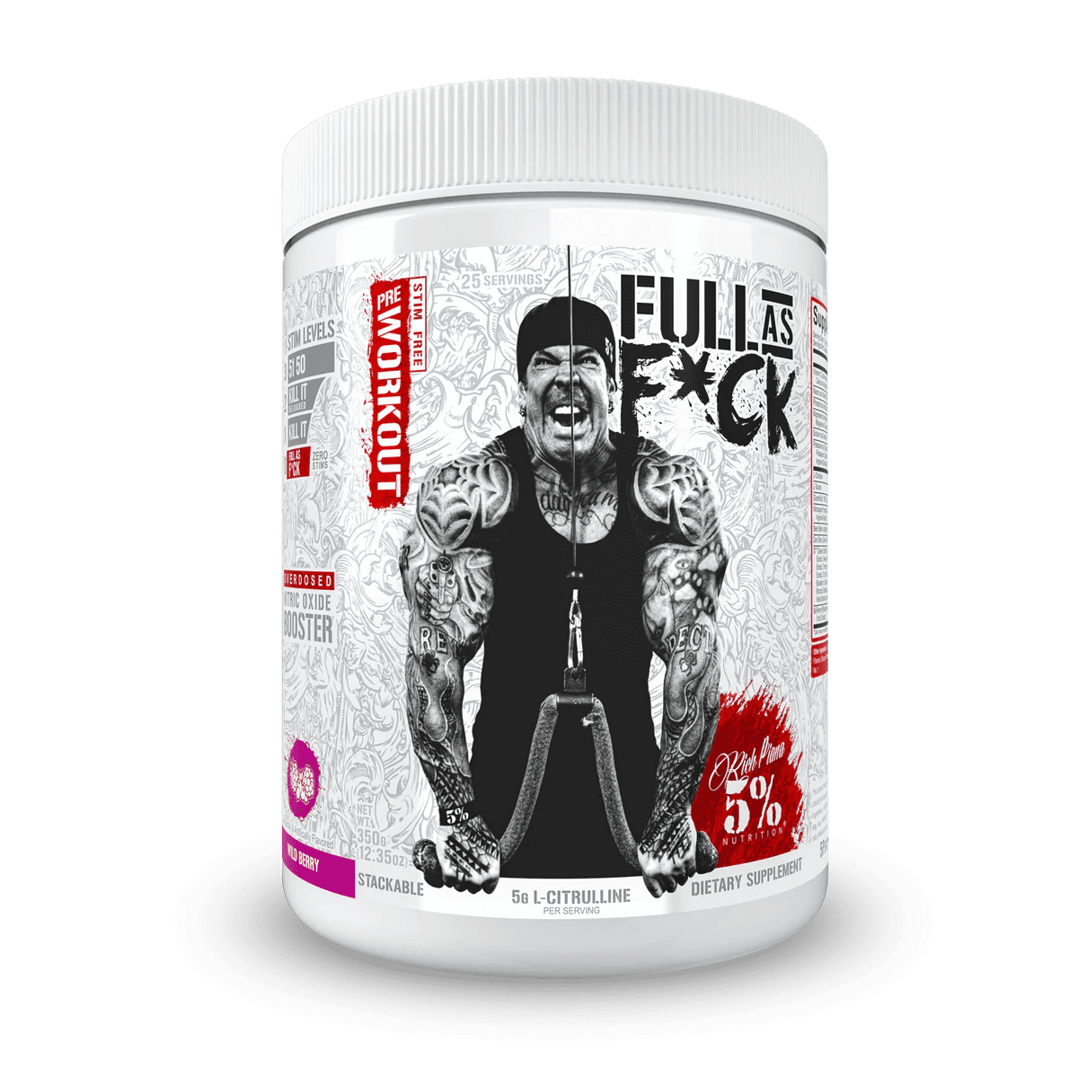 FULL AS F*CK NITRIC OXIDE BOOSTER - Muscle Factory, LLC