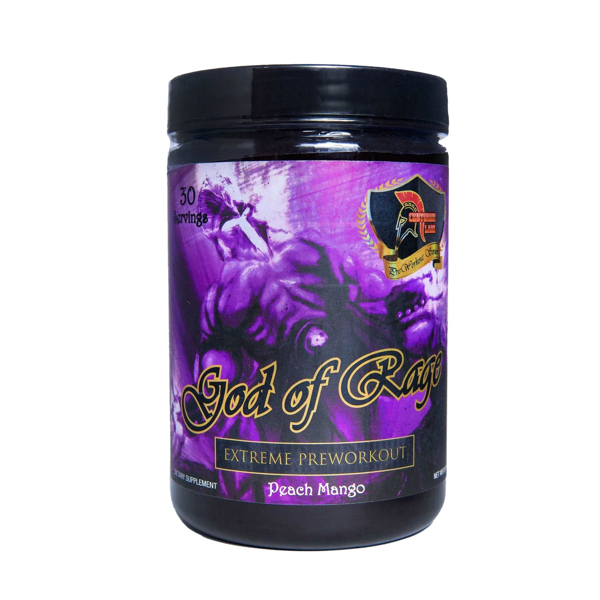 GOD OF RAGE PRE WORKOUT - Muscle Factory, LLC