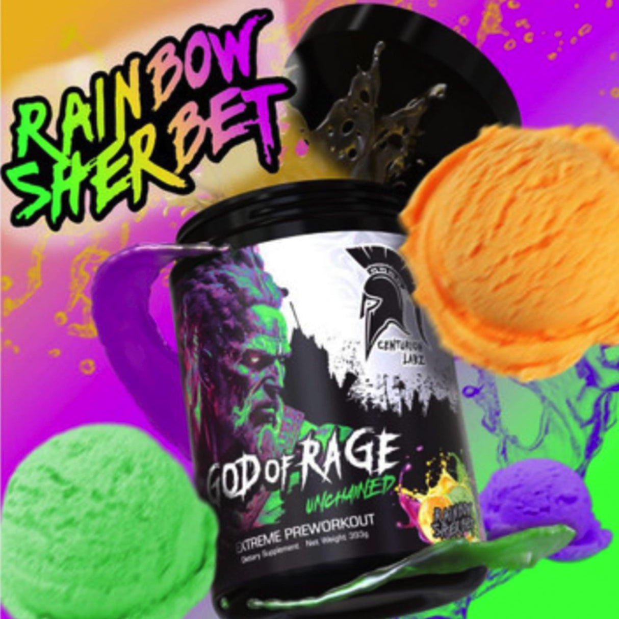 GOD OF RAGE UNCHAINED - Muscle Factory, LLC