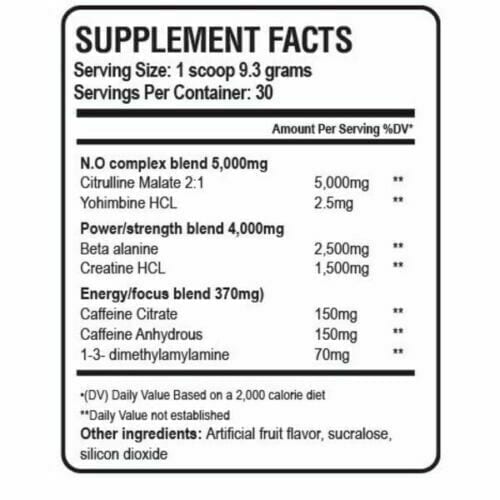 Juggernaut Nutrition Irate - Muscle Factory, LLC