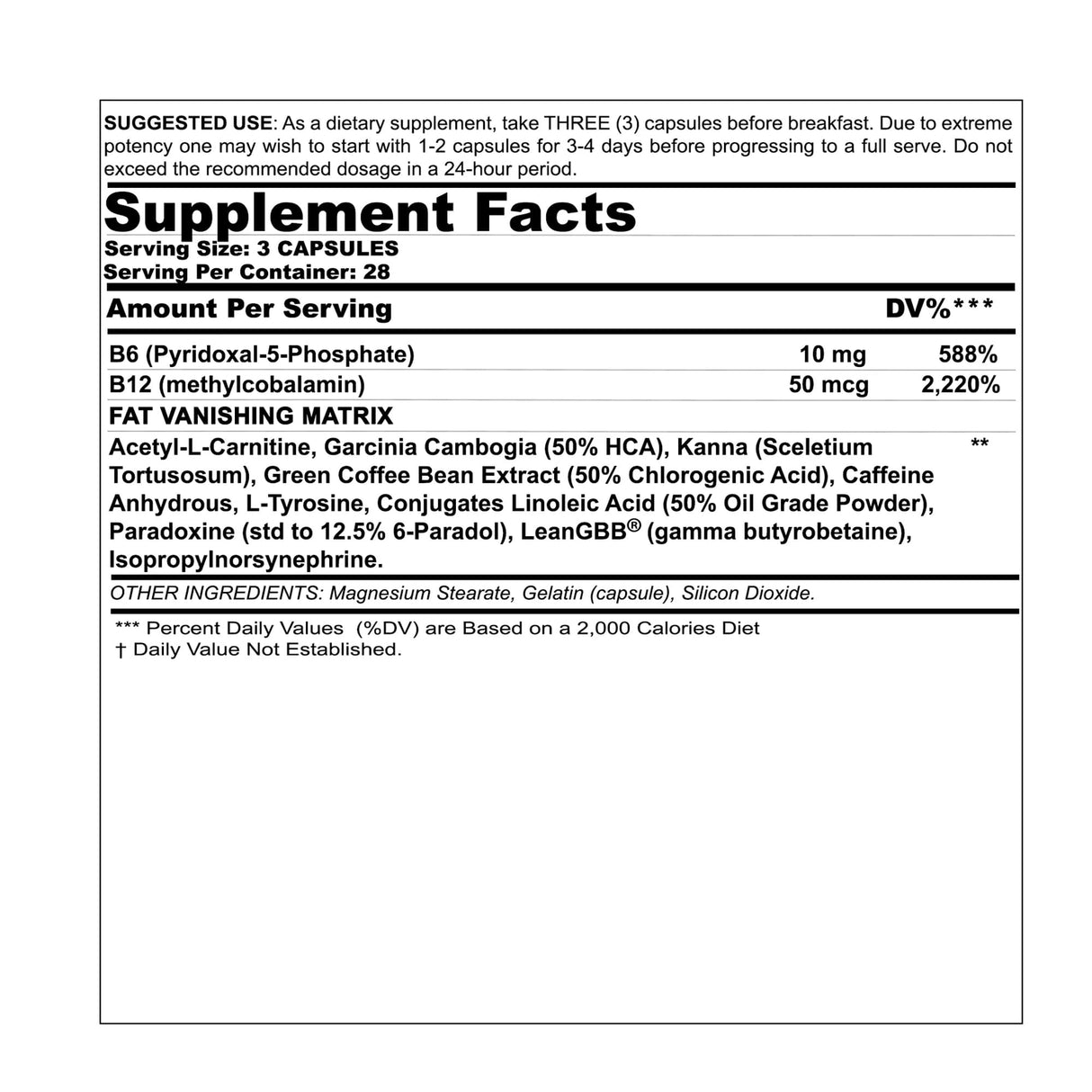 MAGIC ERASER POTENT THERMOGENIC - Muscle Factory, LLC