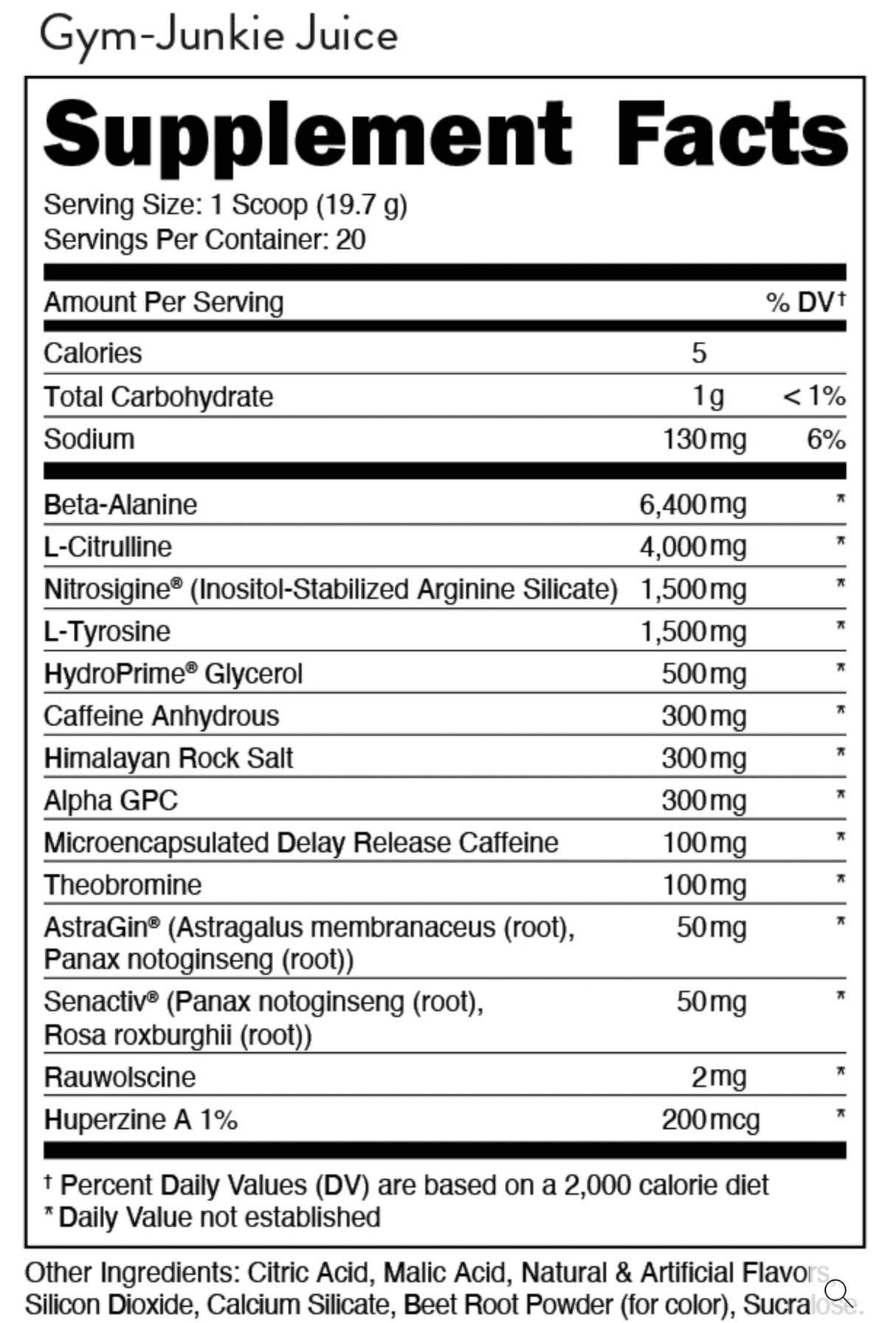 MOTHER BUCKER - PRE-WORKOUT - Muscle Factory, LLC