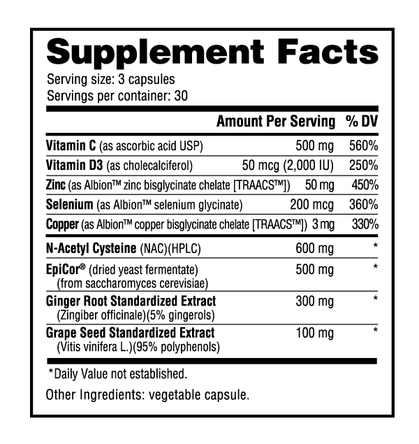 Nutrabio Immune - Muscle Factory, LLC