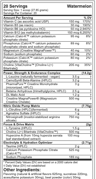 Nutrabio Pre Stim Free - Muscle Factory, LLC