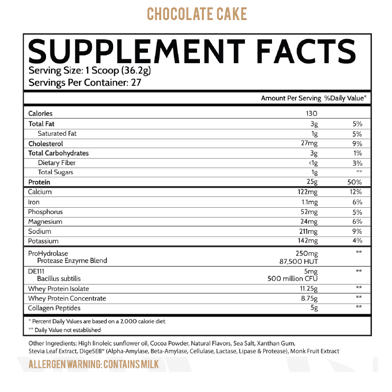 PROTEIN+ Collagen & Probiotics - Muscle Factory, LLC