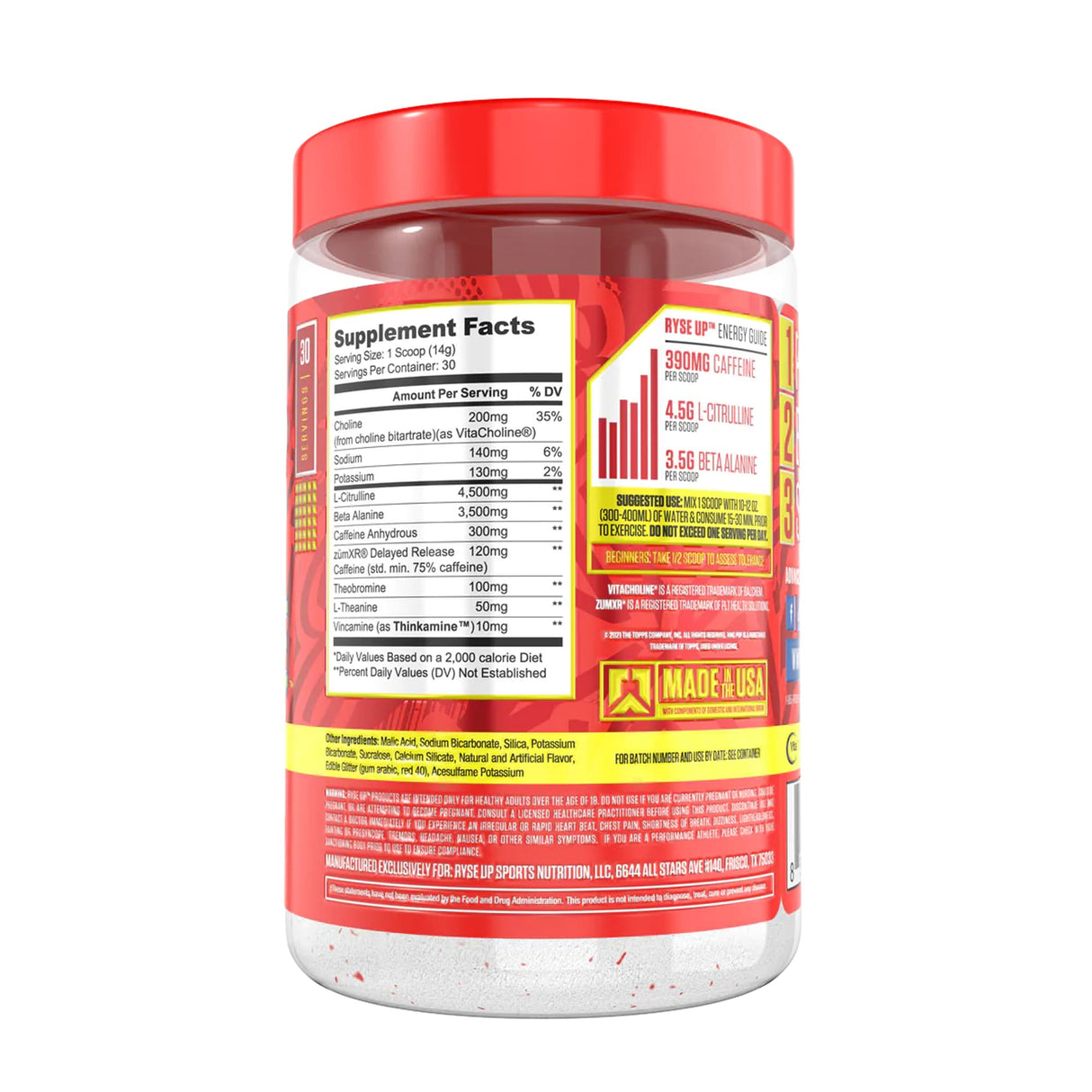 RING POP Loaded Pre-Workout - Muscle Factory, LLC