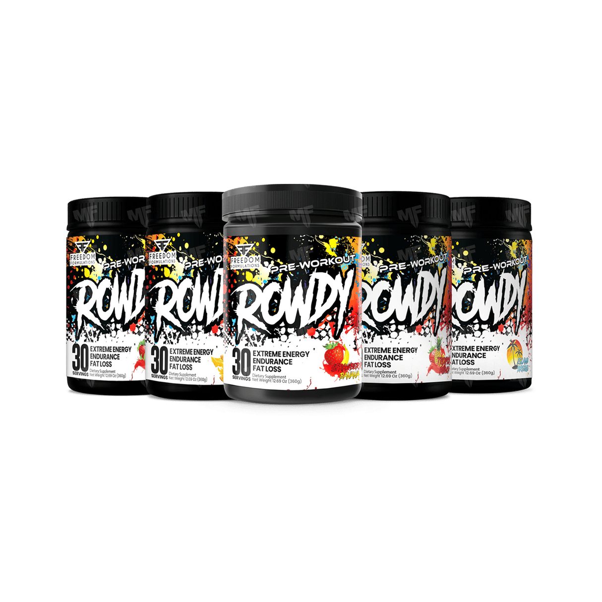 ROWDY Pre-Workout by Freedom Formulations - Muscle Factory, LLC