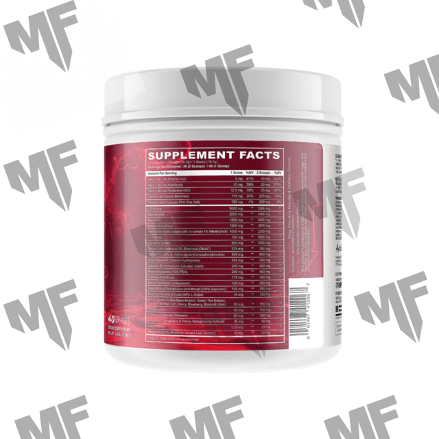 Sinister Pre-Workout - Muscle Factory, LLC