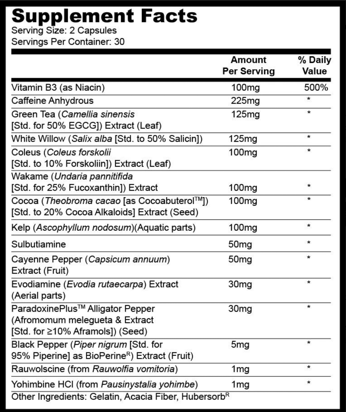 Slyce - Fat Burner Supplement - Muscle Factory, LLC
