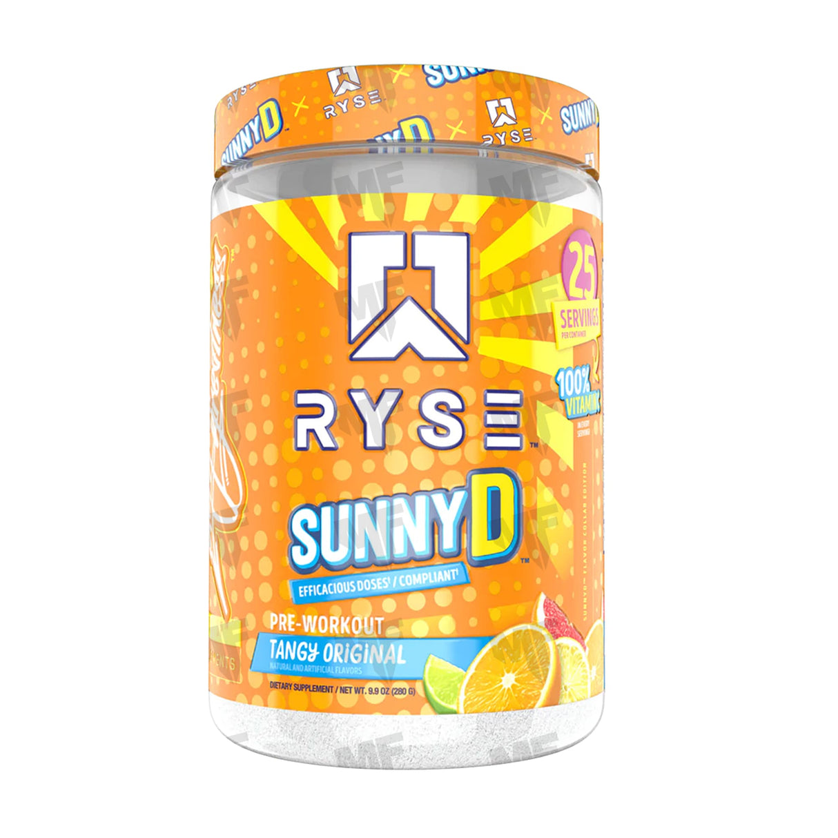 SunnyD Pre-Workout by RYSE Supplements - Muscle Factory, LLC