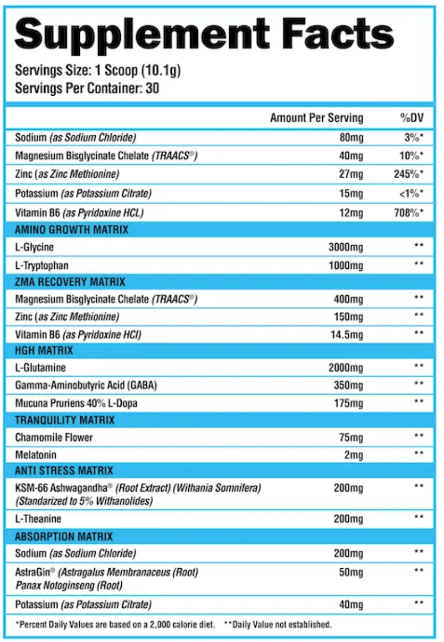 SUPERHUMAN SLEEP - Muscle Factory, LLC