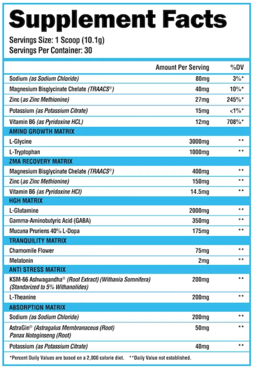 SUPERHUMAN SLEEP - Muscle Factory, LLC