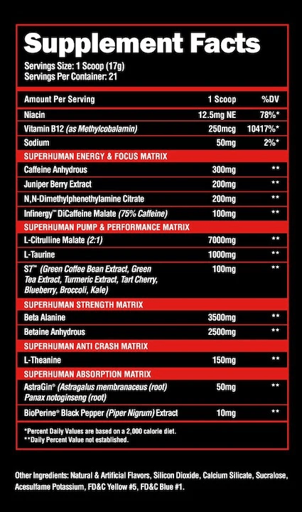 SUPERHUMAN SUPREME - Muscle Factory, LLC