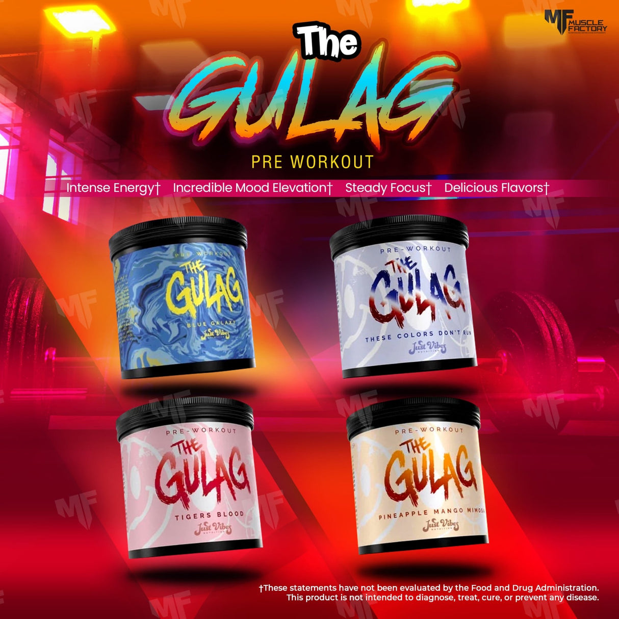 The Gulag Pre-Workout - Muscle Factory, LLC