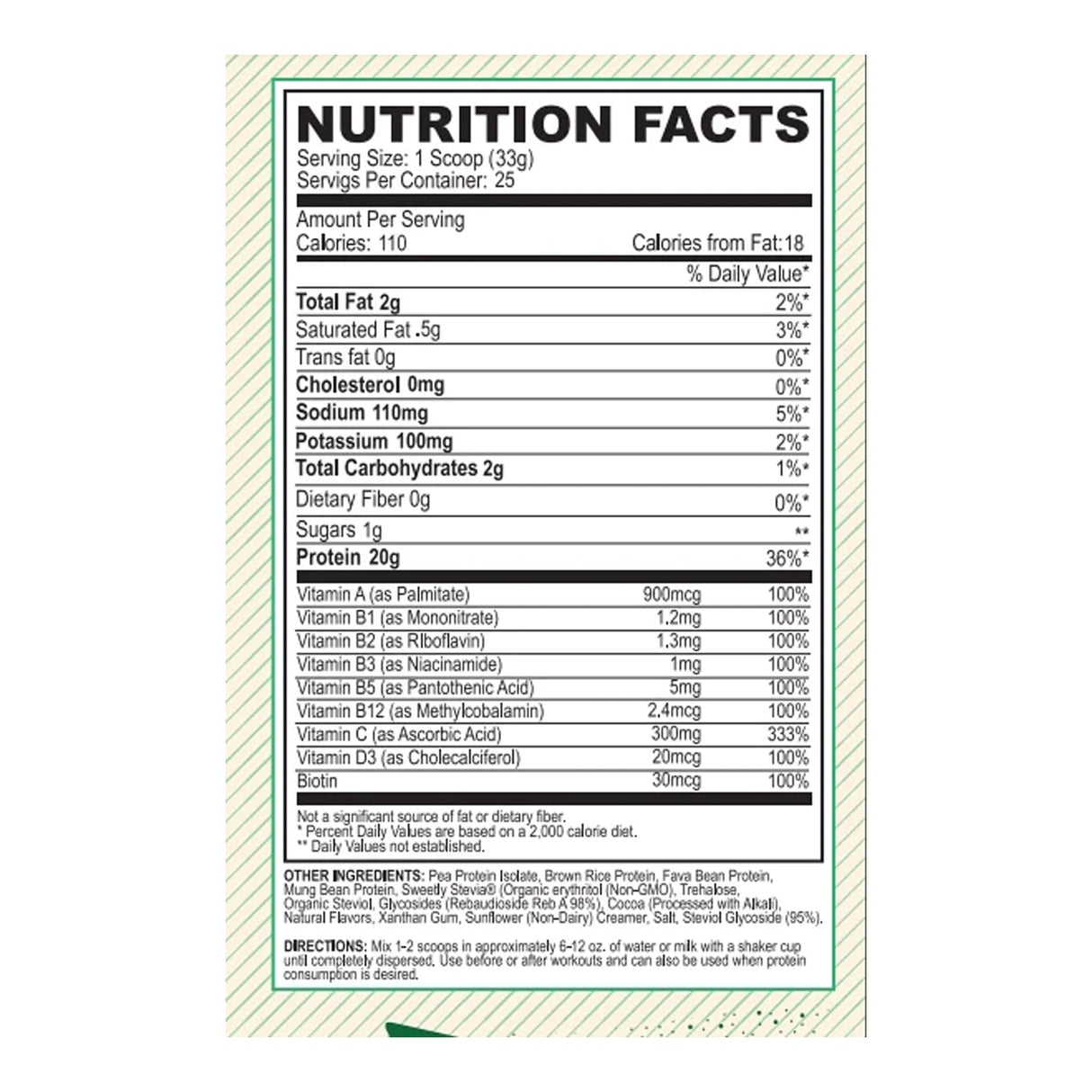 VEGAN PROTEIN BLACK MAGIC SUPPS - Muscle Factory, LLC