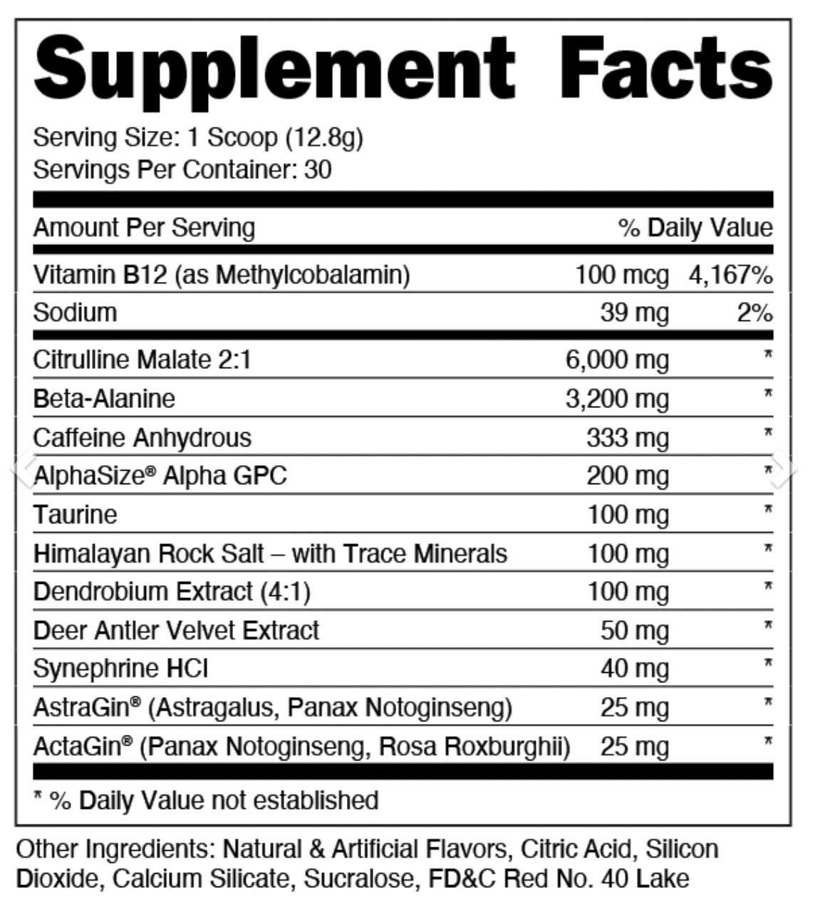 WOKE AF - High Stimulant Pre-Workout - Muscle Factory, LLC