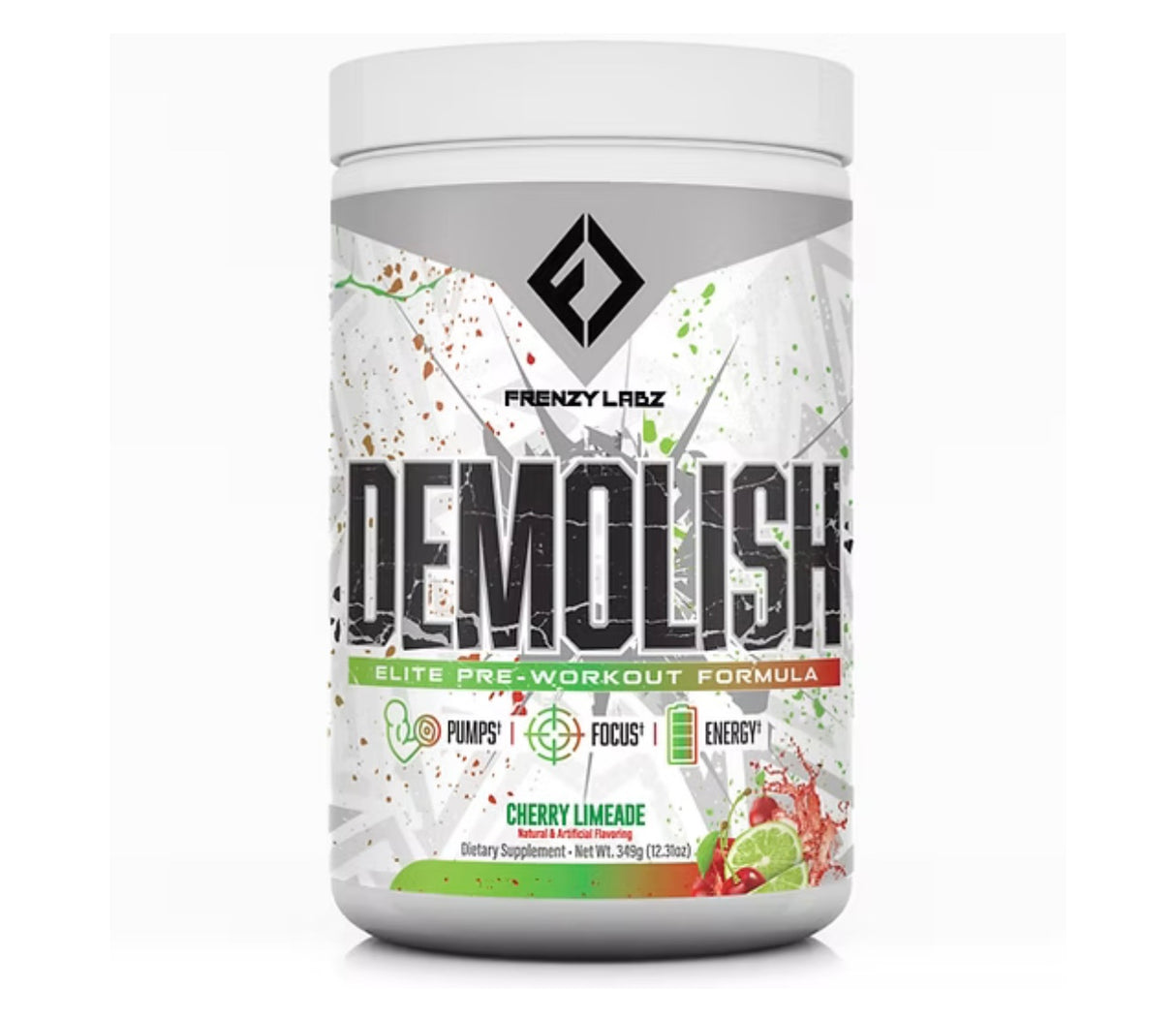 DEMOLISH PRE-WORKOUT BY FRENZY LABZ