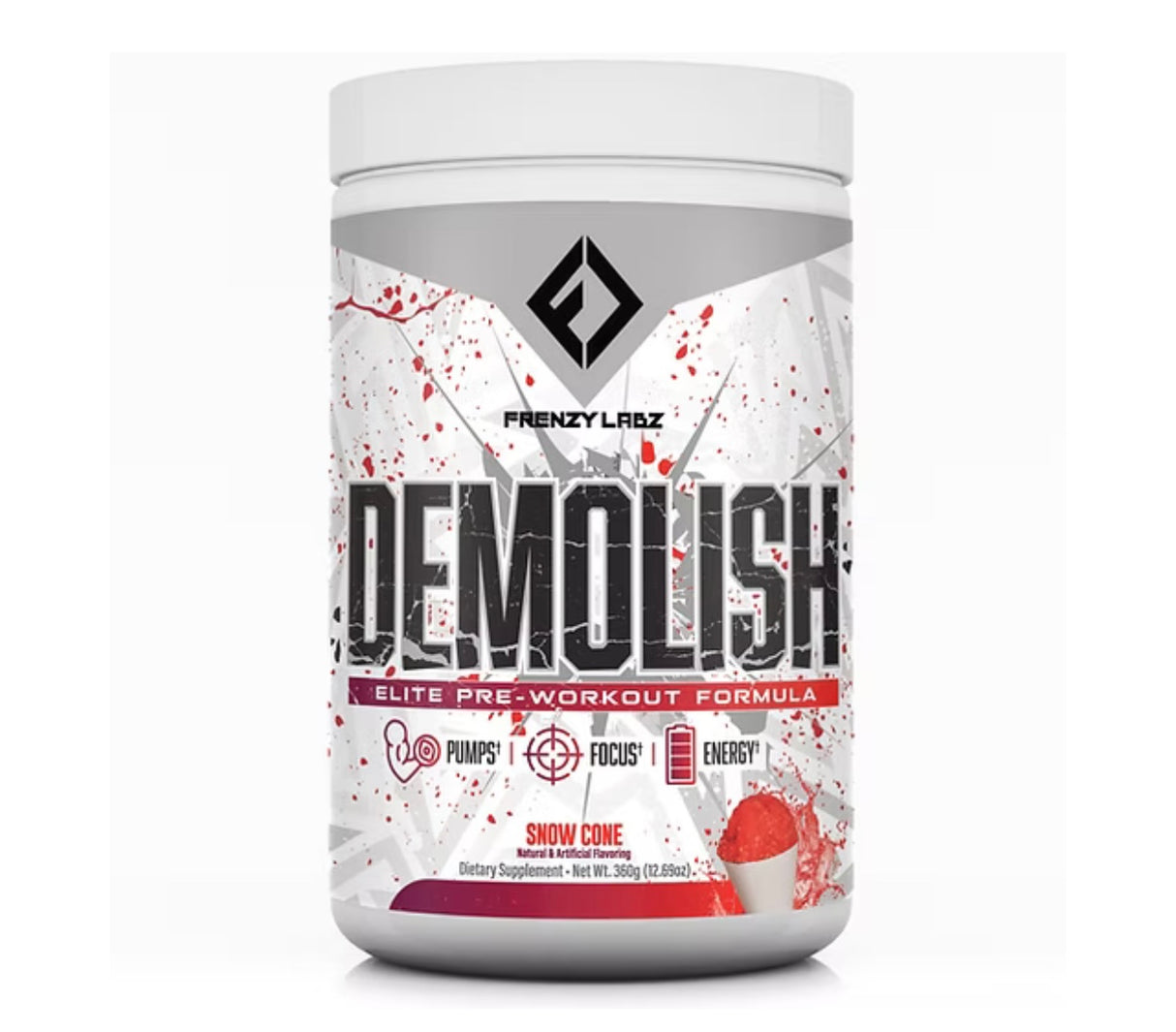 DEMOLISH PRE-WORKOUT BY FRENZY LABZ