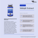 shilajit product highlight sheet