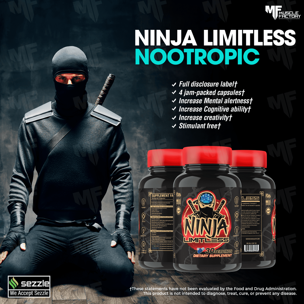 Ninja Limitless Nootropic NL MFSC