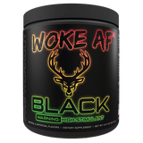 BLACK WOKE AF High Stimulant Pre-Workout - Muscle Factory, LLC