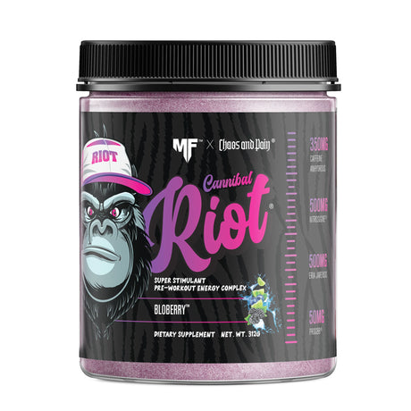 Cannibal Riot High-Stim Pre-Workout + PURPLE RAIN THERMOGENIC - Muscle Factory, LLC