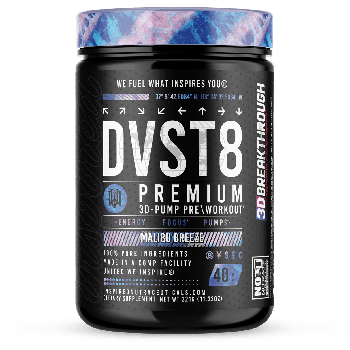 DVST8 Global­­™ Pre-Workout - Muscle Factory, LLC