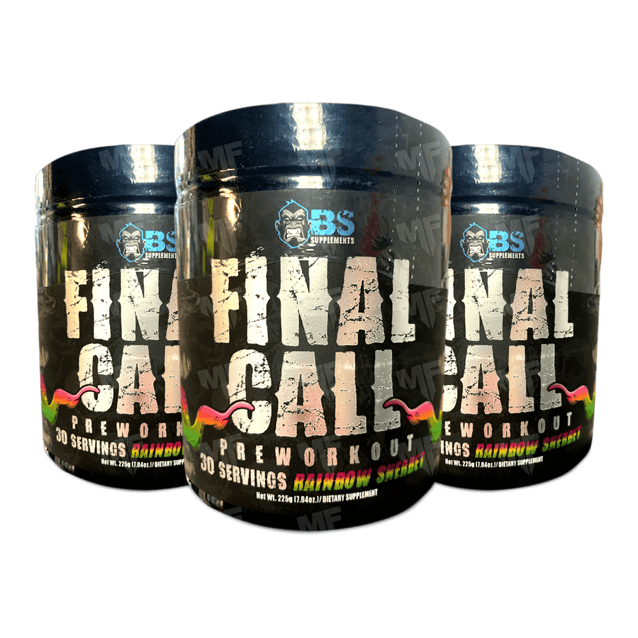 Final Call PreWorkout MUSCLE FACTORY