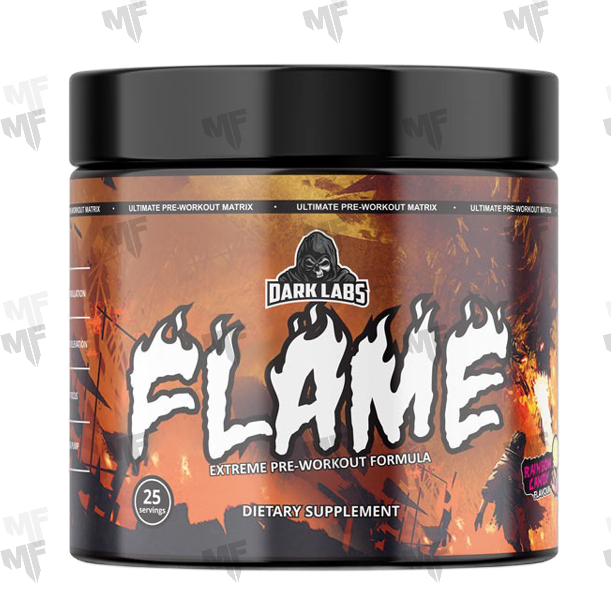 Flame Pre Workout by Dark Labs Muscle Factory SC