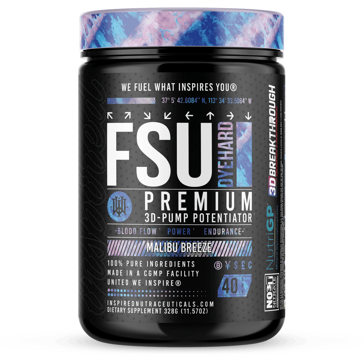 FSU Dyehard™ Non-Stim Pump Pre Workout - Muscle Factory, LLC